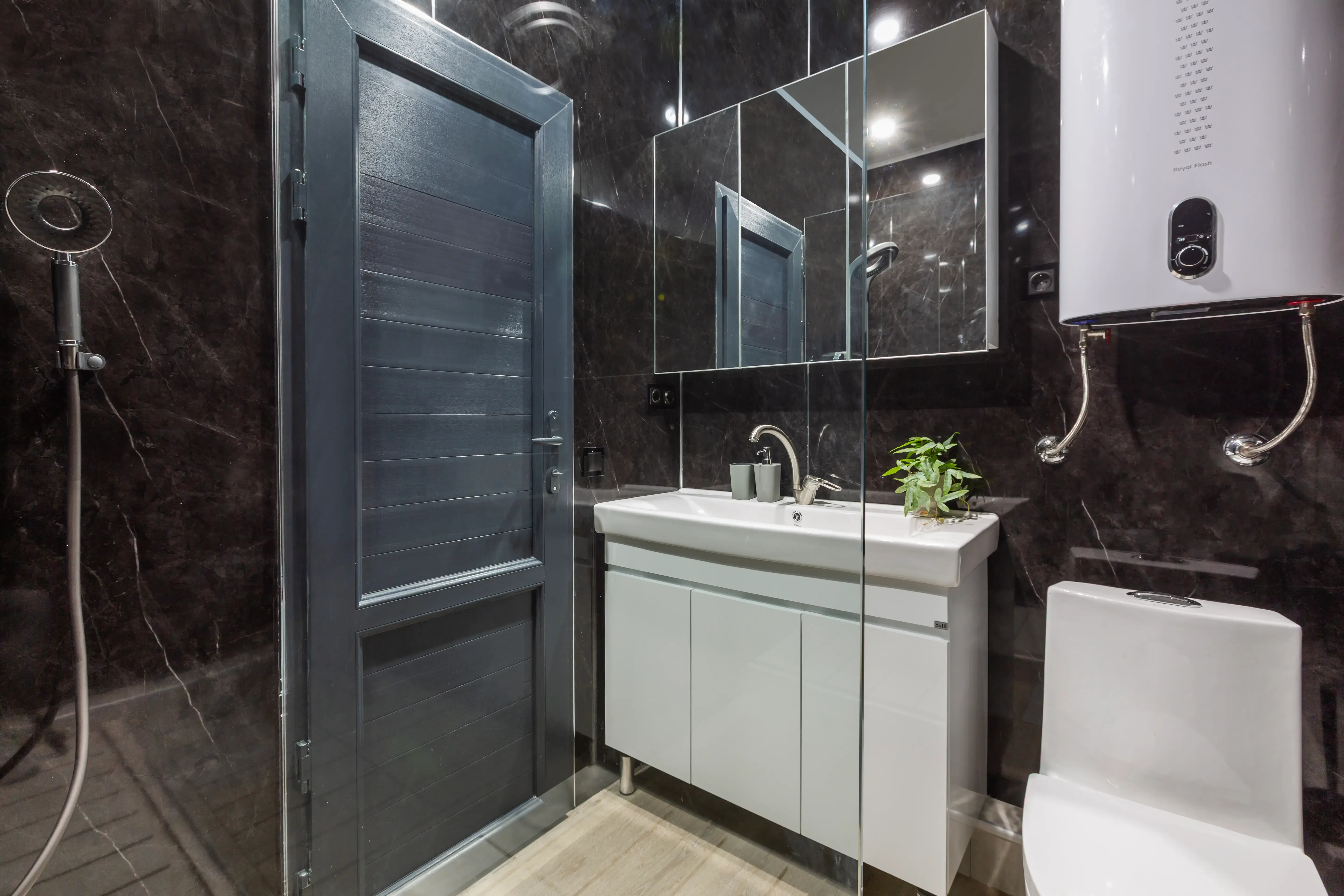 Domo house interior bathroom